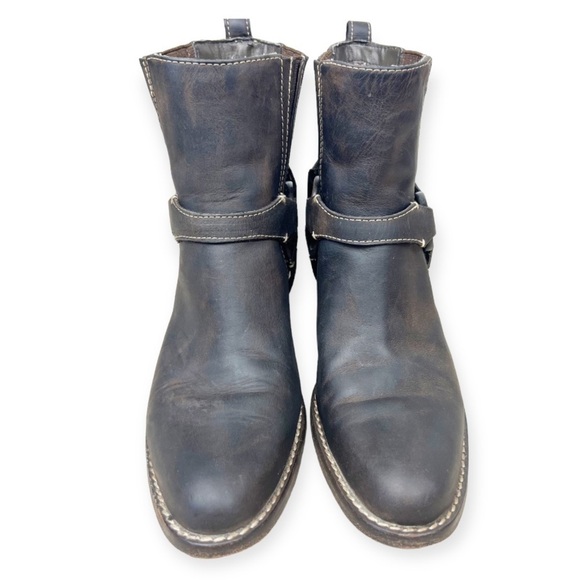 TIMBERLAND Leather Comformia Chelsea Harness Ankle Boot Brown 7 - Picture 4 of 12